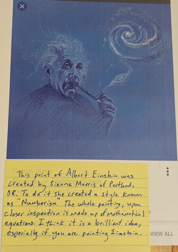 Einstein - notes by Sienna Morris
