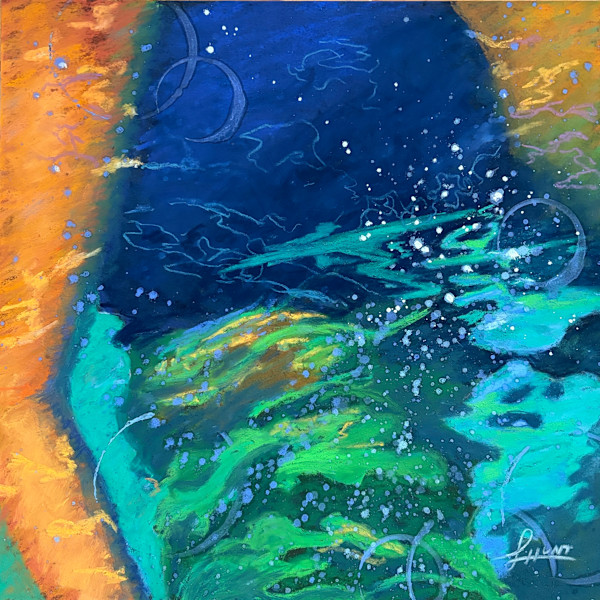 Camo Water (Soaked) by Laura Hunt, Image 1.