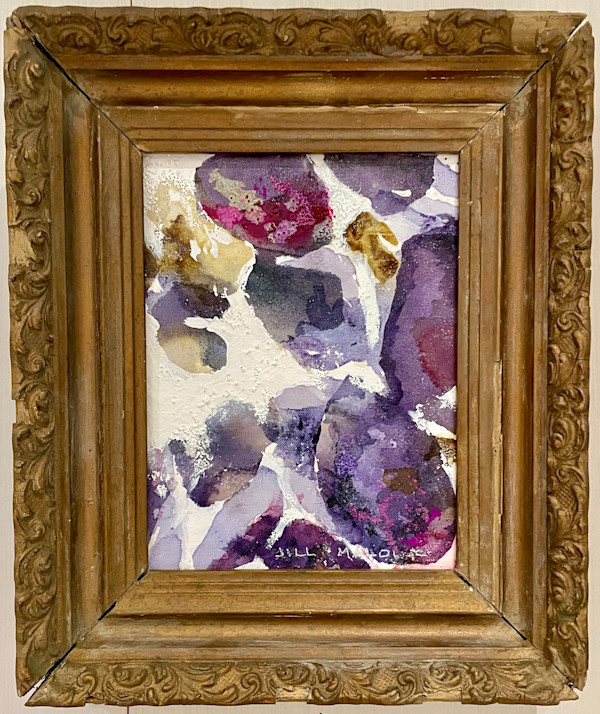 Amethyst Bomb (in an antique frame) by Jill Malouf, Image 1.