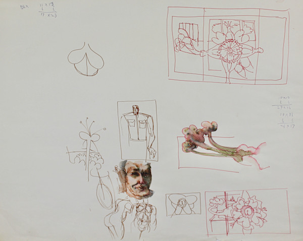Doodles 15 - Flowers, Faces, Bodies by Leopold Segedin