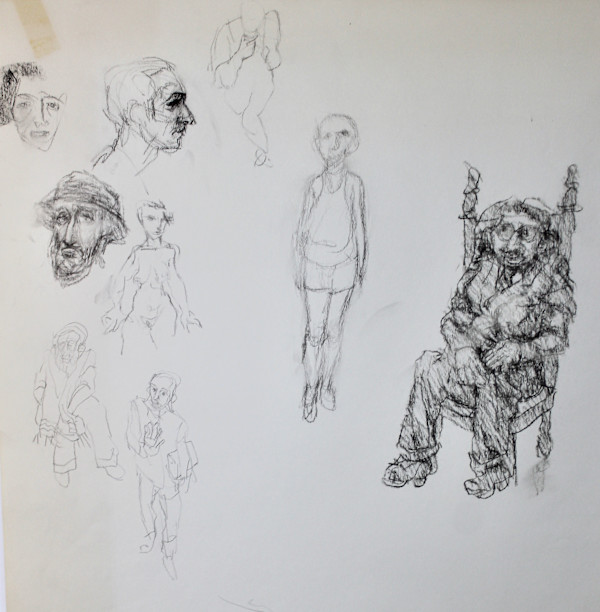 Doodles - 9 (Miscellaneous Figures) by Leopold Segedin