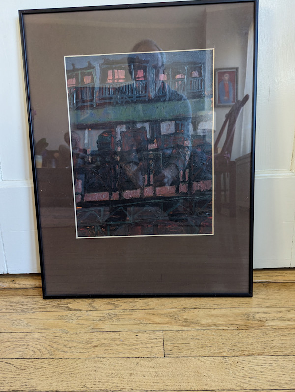 El Platform Remembered X by Leopold Segedin, Image 2.