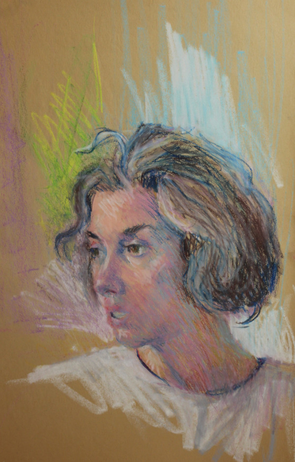 Portrait of Caryl Steinberg by Leopold Segedin
