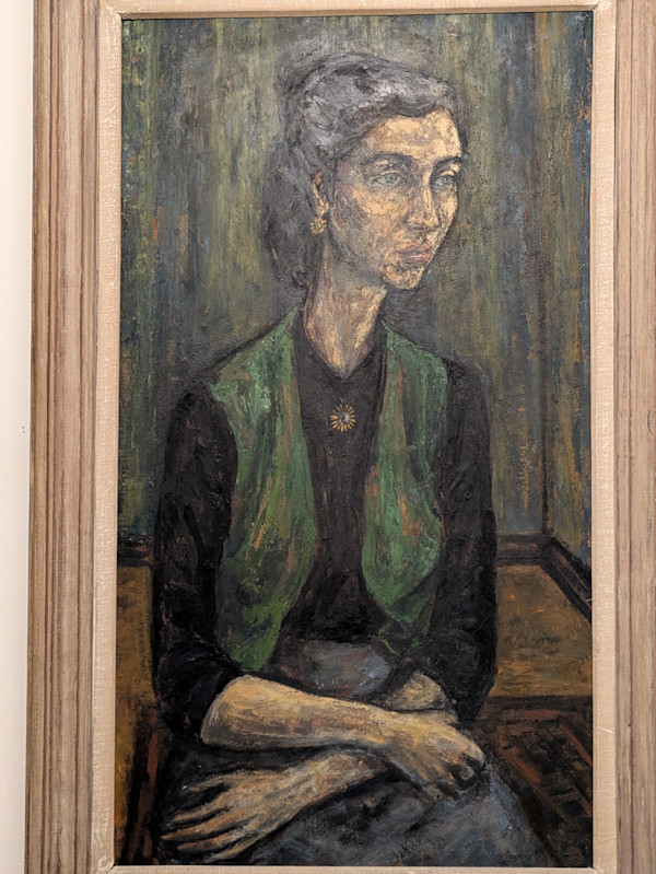 Portrait of Ruth Freedman by Leopold Segedin