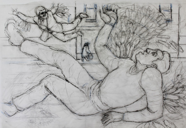 Tracing - Auden's Icarus II by Leopold Segedin