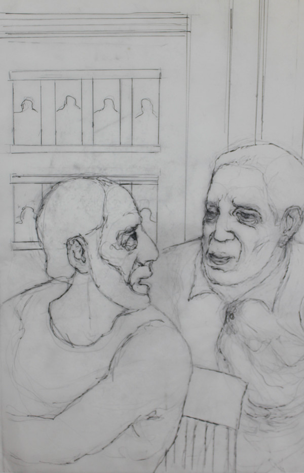 Tracing - Conversation (1) by Leopold Segedin