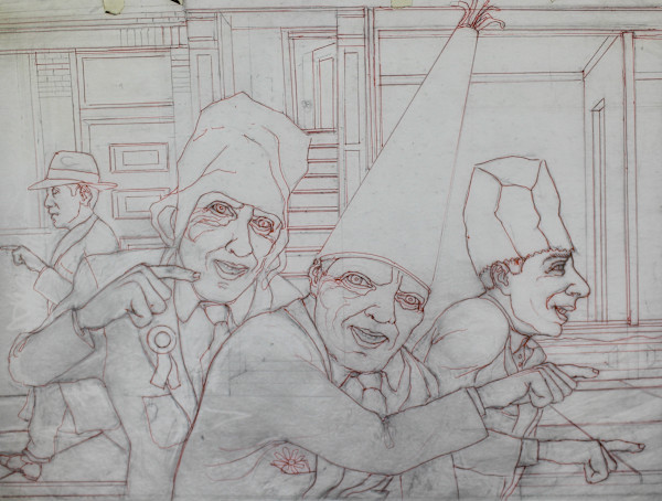 Tracing - Follow the Leader II by Leopold Segedin