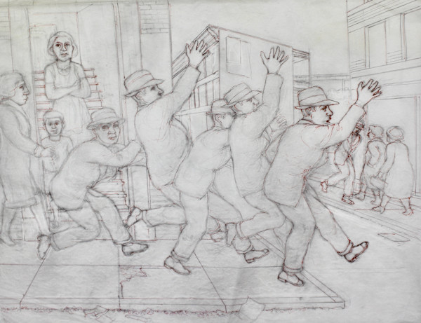 Tracing - Follow the Leader I by Leopold Segedin