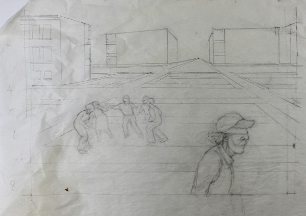 Tracing - Games (Blindfolded Leo) by Leopold Segedin