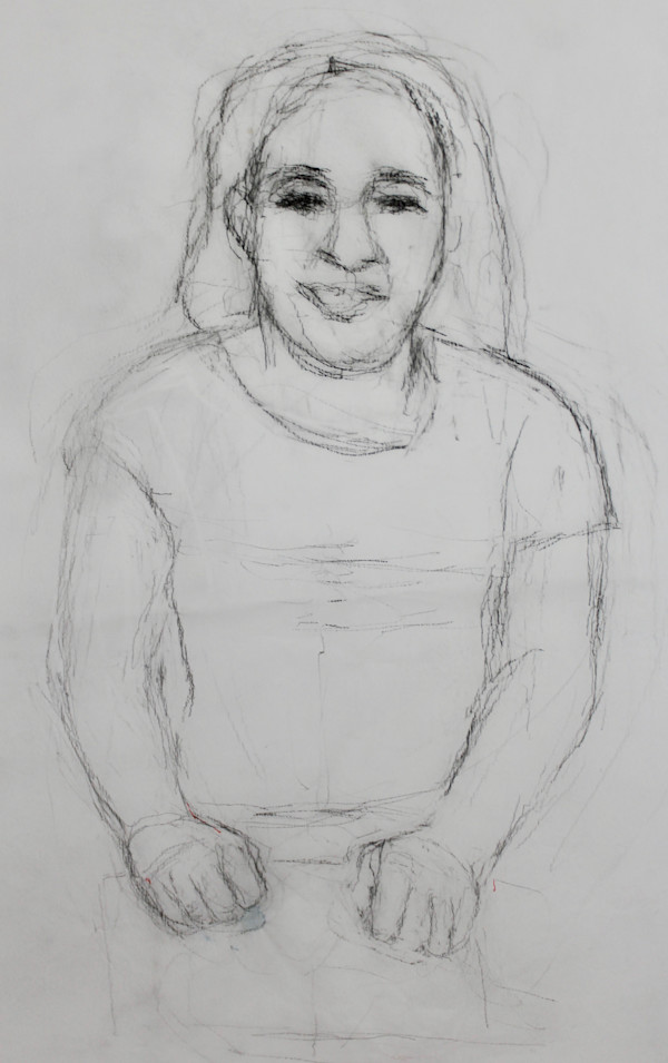 Tracing - Portrait of Dora Min Segedin #3 by Leopold Segedin