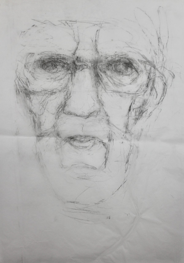 Tracing - Self Portrait (June 2022) by Leopold Segedin