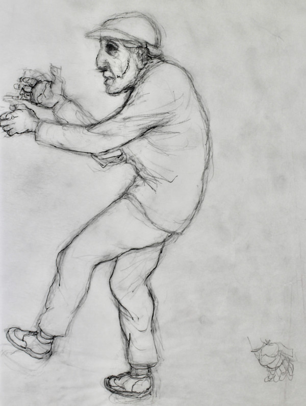 Tracing - Tag #5 - 2 (Detail - Self) by Leopold Segedin, Image 2.