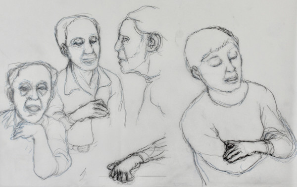 Tracing - Untitled - Family Portrait - 1 by Leopold Segedin, Image 2.