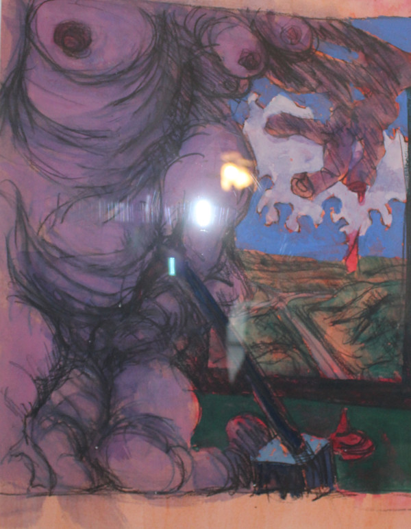 Untitled - Abstract (c1972) by Leopold Segedin, Image 1.