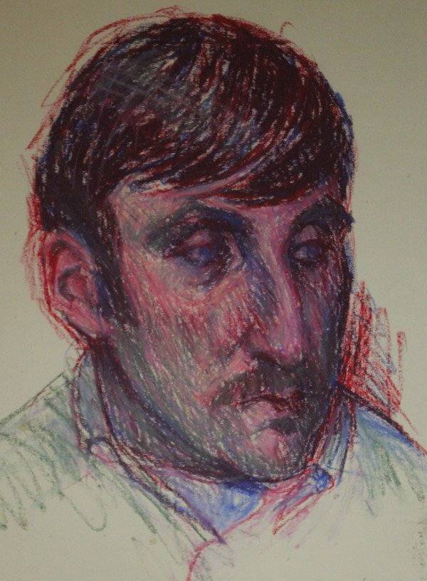 Untitled - Portrait of Arnold Coleman (c1962) by Leopold Segedin