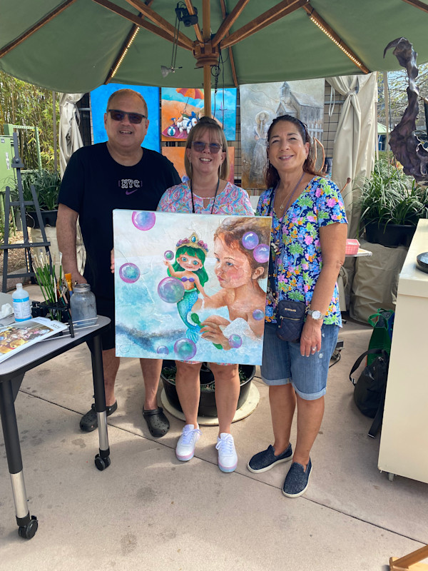 BUBBLE BATH ADVENTURE by JACINTHE LACROIX. MASTER SCULPTOR AND ARTIST