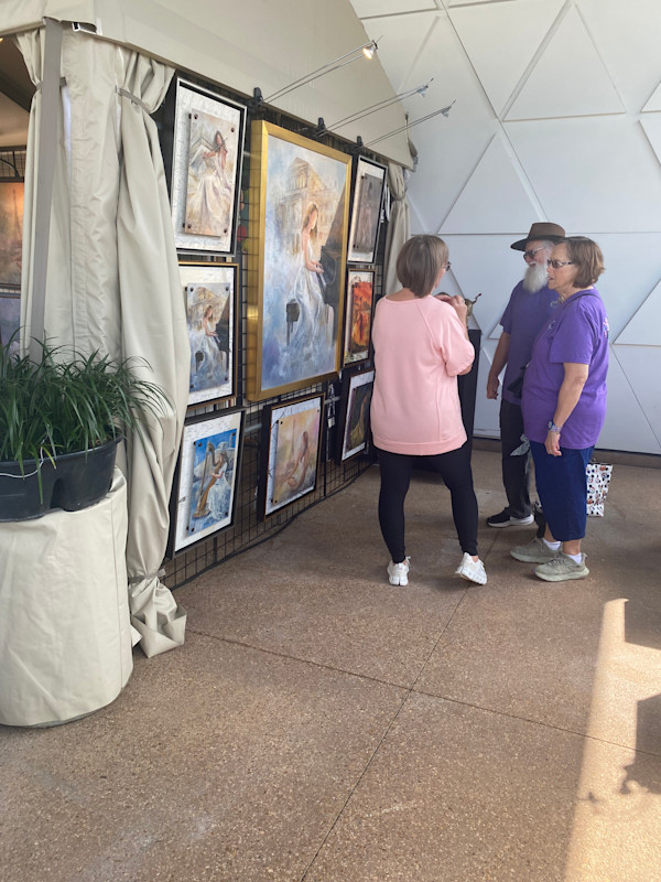 MASTER ARTIST AND SCULPTOR JACINTHE LACROIX. EXHIBITIONS HIGHLIGHTS: EPCOT FESTIVAL OF THE ARTS, by JACINTHE LACROIX. MASTER SCULPTOR AND ARTIST