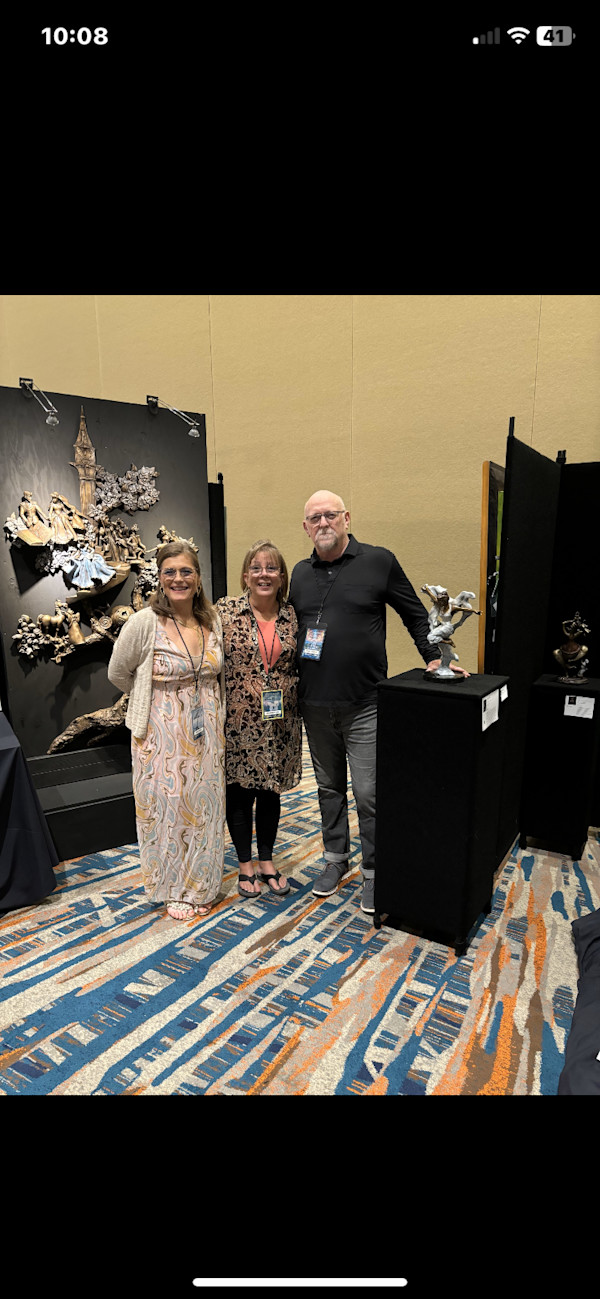 I AM HAPPY WHEN I DANCE by JACINTHE LACROIX. MASTER SCULPTOR AND ARTIST