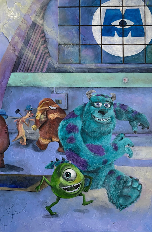 More To Life Than Scaring. Monster Inc. by Jacinthe Lacroix