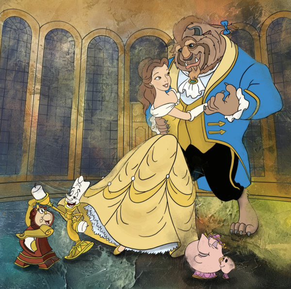 Enchanted Dance. (Beauty and The Beast) by Jacinthe Lacroix