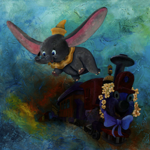 Fly Dumbo Fly-Giglee by Jacinthe Lacroix