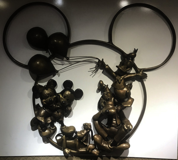 Mickey and Friends Balloons (Fab 5 Wall Relief) artist proof by Jacinthe Lacroix