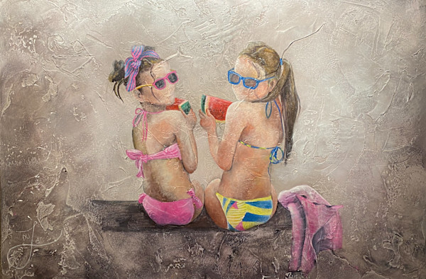 SUMMER'S DELIGHT. by JACINTHE LACROIX. MASTER SCULPTOR AND ARTIST