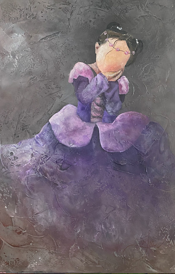 PRINCESS OF THE GARDEN. by JACINTHE LACROIX. MASTER SCULPTOR AND ARTIST