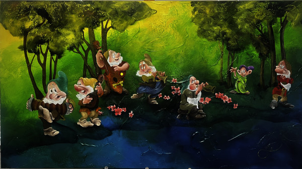 Songs Of The Forest  ( 7 DWARFS ) by Jacinthe Lacroix