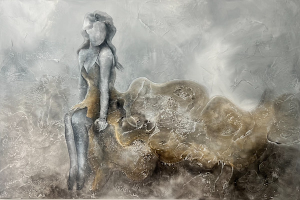 PEACEFUL MOMENT by JACINTHE LACROIX. MASTER SCULPTOR AND ARTIST