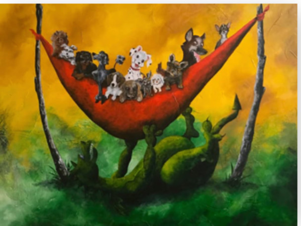 Puppy Day Care by Jacinthe Lacroix