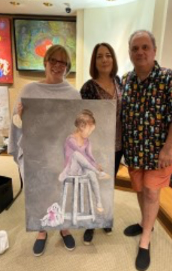 YOUNG BALLERINA'S DREAM by JACINTHE LACROIX. MASTER SCULPTOR AND ARTIST, Image 2.