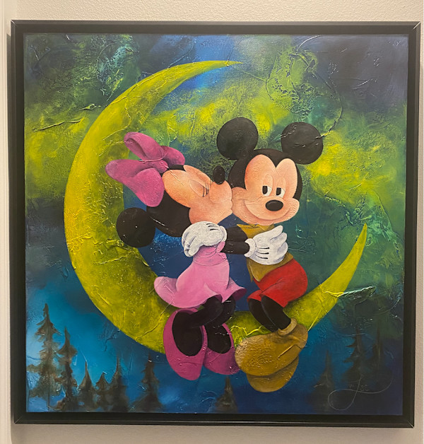 LOVE YOU TO THE MOON AND BACK.  , by JACINTHE LACROIX. MASTER SCULPTOR AND ARTIST