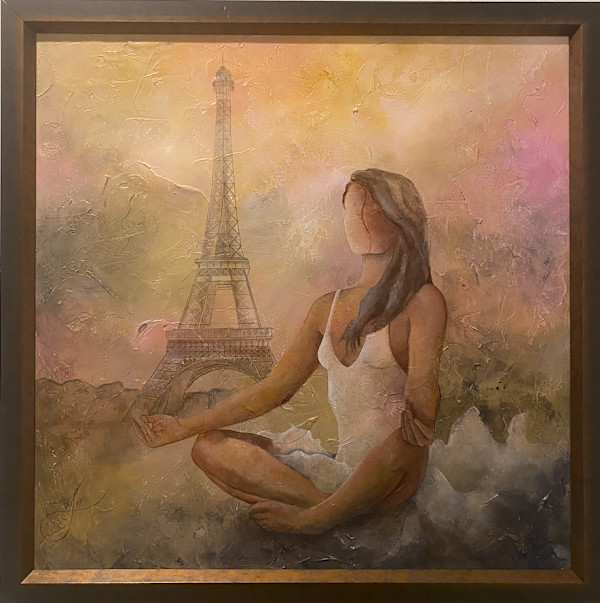 MEDITATION BENEATH THE PARISIAN SKY by JACINTHE LACROIX. MASTER SCULPTOR AND ARTIST, Image 1.
