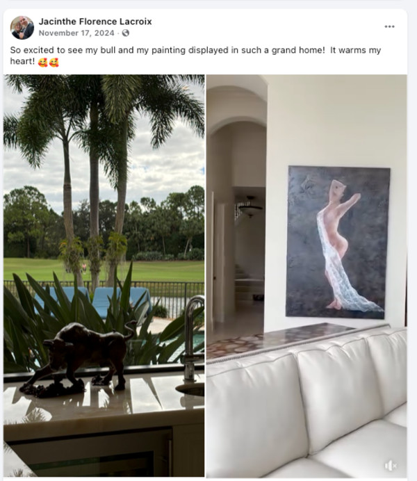 JACINTHE LACROIX. MASTER ARTIST AND SCULPTOR by JACINTHE LACROIX. MASTER SCULPTOR AND ARTIST, Image 1.