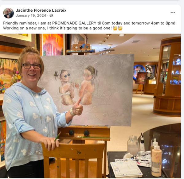 JACINTHE LACROIX. MASTER ARTIST AND SCULPTOR by JACINTHE LACROIX. MASTER SCULPTOR AND ARTIST, Image 1.