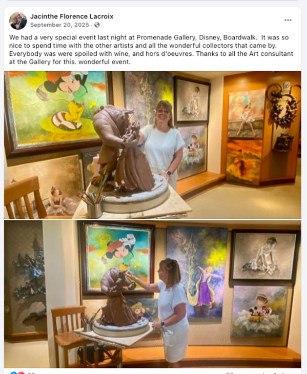 JACINTHE LACROIX. MASTER ARTIST AND SCULPTOR by JACINTHE LACROIX. MASTER SCULPTOR AND ARTIST, Image 1.