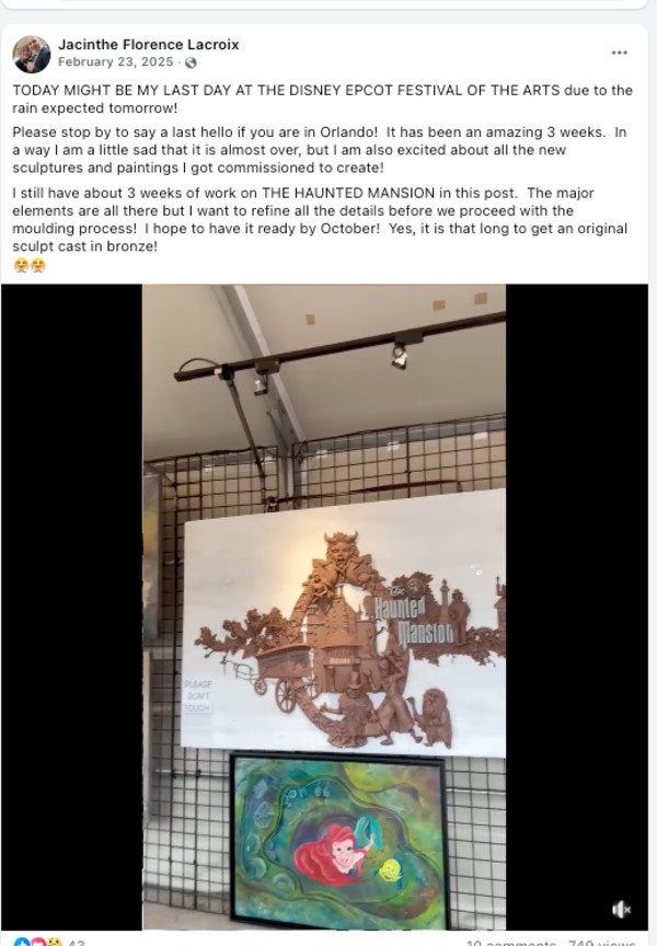 JACINTHE LACROIX. MASTER ARTIST AND SCULPTOR by JACINTHE LACROIX. MASTER SCULPTOR AND ARTIST, Image 1.