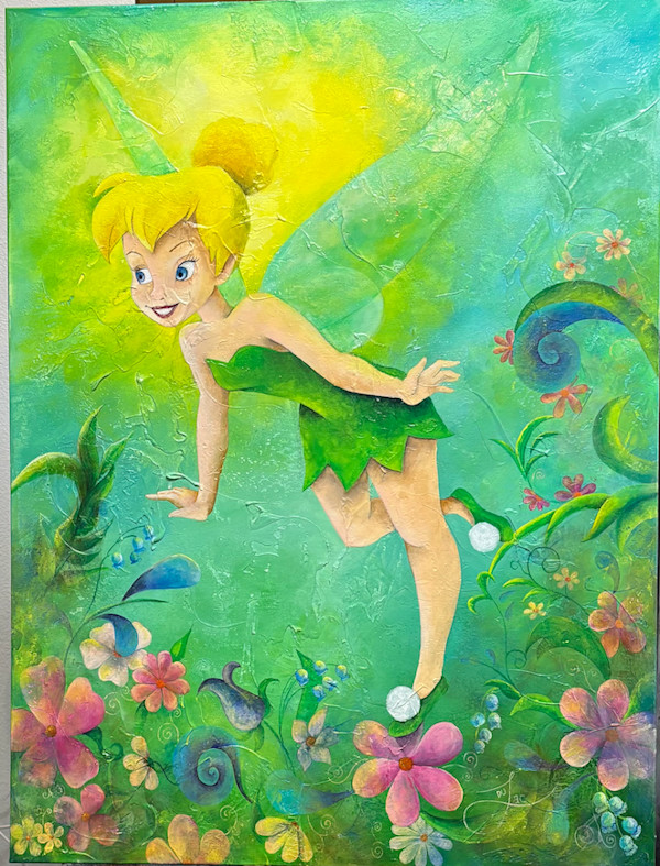 FLUTTER OF WONDER (TINKERBELL) by JACINTHE LACROIX. MASTER SCULPTOR AND ARTIST, Image 1.