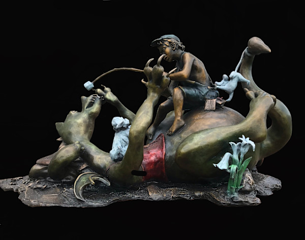 THE PERFECT S'MORE'S PARTNER by JACINTHE LACROIX. MASTER SCULPTOR AND ARTIST