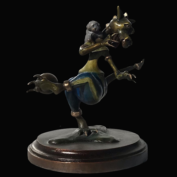 BALL AT MY FEET.  , by JACINTHE LACROIX. MASTER SCULPTOR AND ARTIST