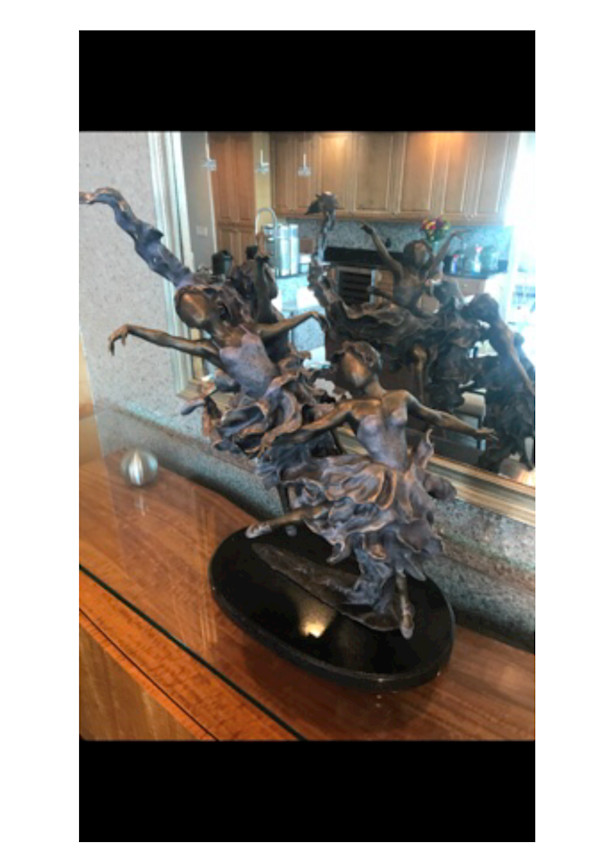 SOFT MELODY. JACINTHE LACROIX. MASTER ARTIST AND SCULPTOR NEW COLLECTOR HOME IN ST-PETE, FLORIDA by JACINTHE LACROIX. MASTER SCULPTOR AND ARTIST