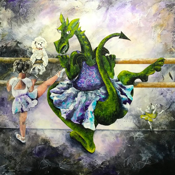 Ballerina Bell-Giclée by Jacinthe Lacroix