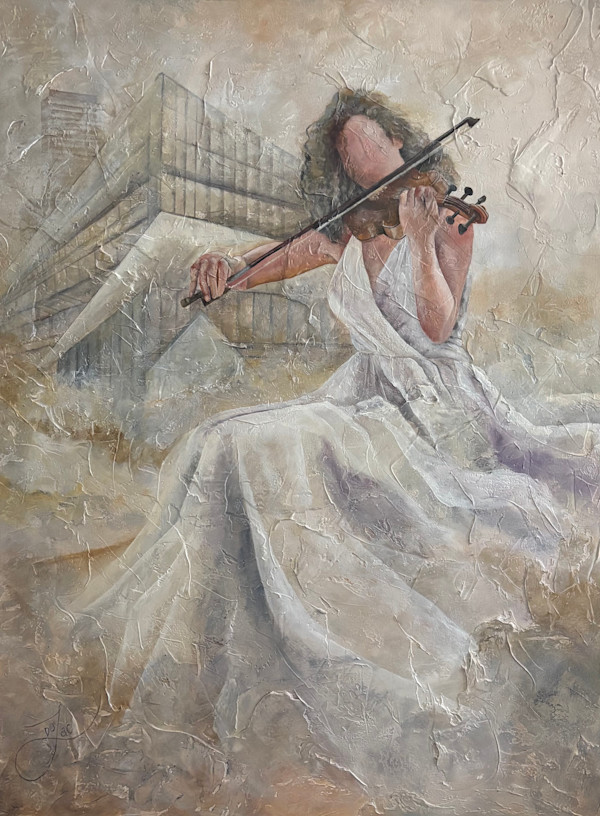 WHERE SILENCE LEARNS TO SING by JACINTHE LACROIX. MASTER SCULPTOR AND ARTIST