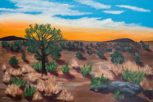 Desert Dawn by Patricia Gould