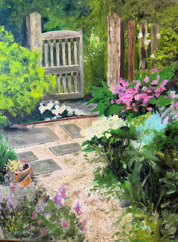 Garden Gate by Carol Dixon