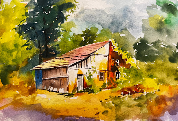 Hidden Barn by Carol Dixon