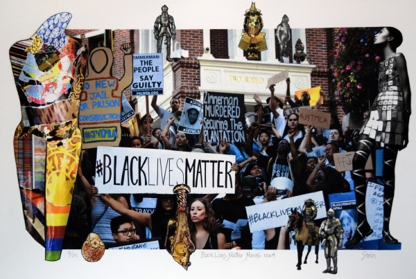 Black Lives Matter March 1024 by Linda Stein