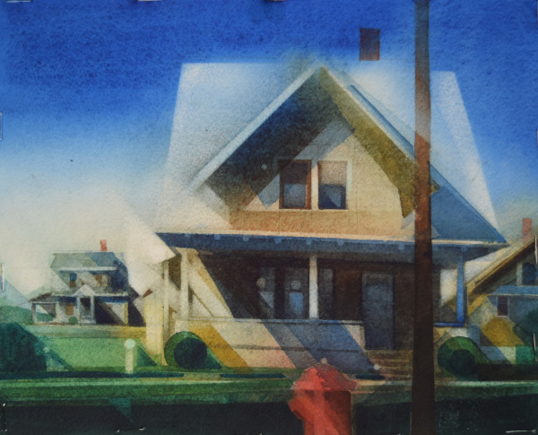 3 Houses study by Donald Stoltenberg