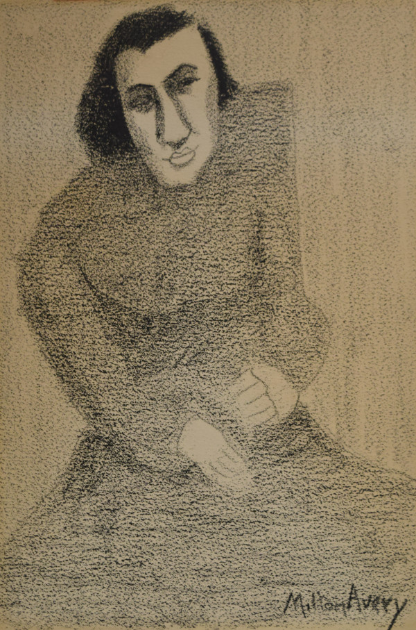 Portrait of Tirca Karlis by Milton Avery